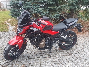 Honda CB500F ABS, kupiony w salonie, 1 wlasciciel, bardzo dobry 2017r-1