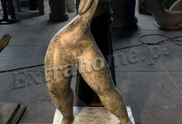 Figura z brązu. Thick lady Nowoczesna kobita w stylu Rubensa H: 84 cm.