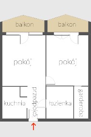 Wynajem Kołobrzeg mieszkanie 2 pokoje -2