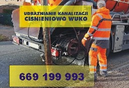 Wuko Dąbrowa Górnicza Przepychanie Udrażnianie Kanalizacji Rur Inspekcja Kamerą 