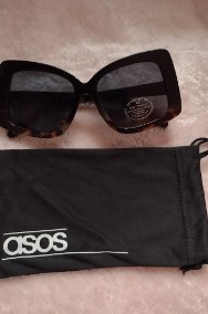 ASOS/Ekskluzywne okulary przeciwsłoneczne/ kocie oczy/ NOWE-2