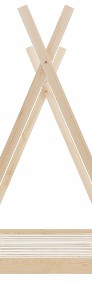 vidaXL Rama łóżka dziecięcego, lite drewno sosnowe, 90 x 200 cm 283357-4