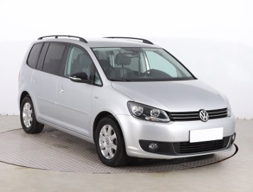 Volkswagen Touran II , DSG, 7 miejsc, Skóra, Klimatronic, Tempomat, Parktronic,