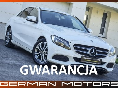 Mercedes-Benz Klasa C W205 Ledy / Navi / Pół-skóry / 9G-tronic / Bezwypadkowa / Gwarancja na Ro-1