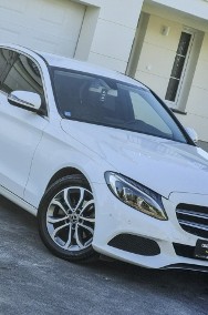 Mercedes-Benz Klasa C W205 Ledy / Navi / Pół-skóry / 9G-tronic / Bezwypadkowa / Gwarancja na Ro-2