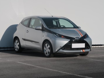 Toyota Aygo , Salon Polska, Serwis ASO, Klima, Tempomat