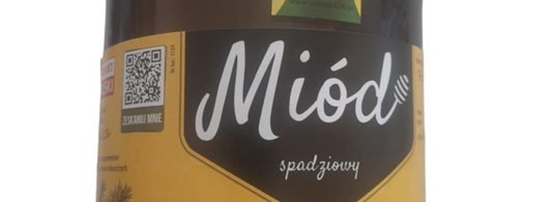 Miód spadziowy ze spadzi iglastej-1