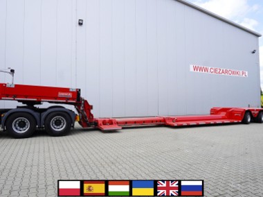 NOWA naczepa niskopodwoziowa Tiefbett SATAHV 30/50 / Pokład 16m 256440-1