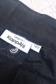 Czarne spodnie KappAhl rozm 122 cm-2