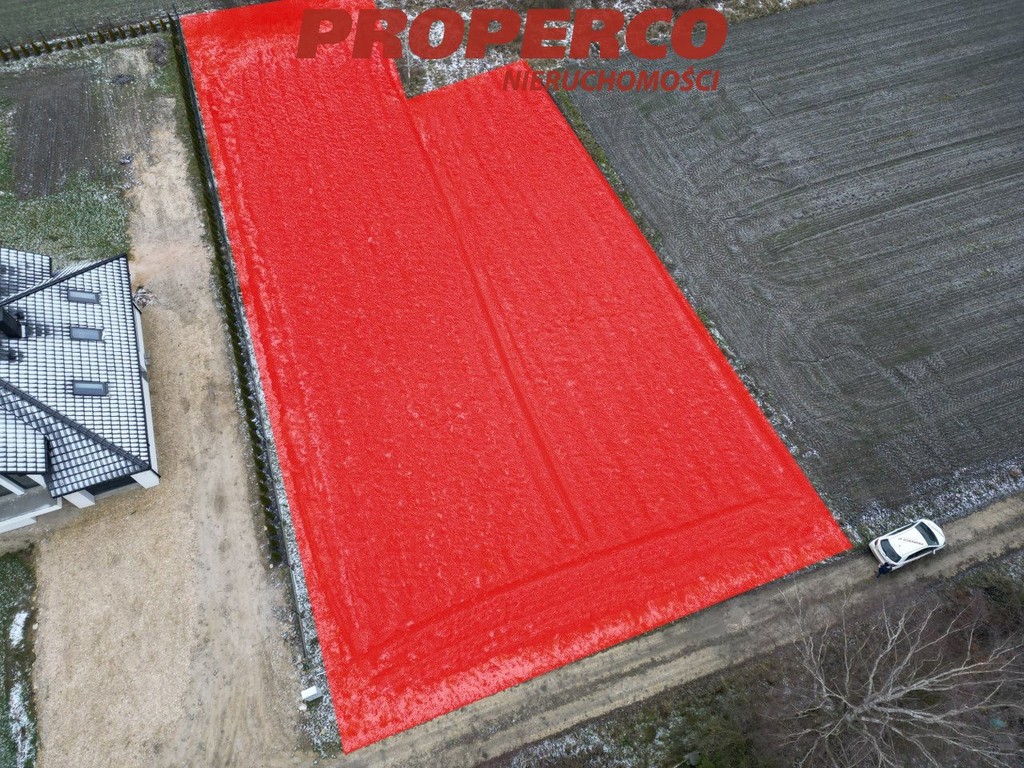 Działka 1500 m², Młyny, Busko-Zdrój, warunki zabud. - Widok 2