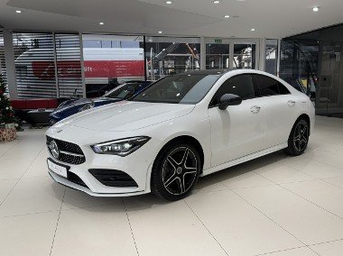 Mercedes-Benz Klasa CLA AMG Line, Szyberdach, Ambiente, LED, salonPL, FV-23%, gwarancja, DOS-1