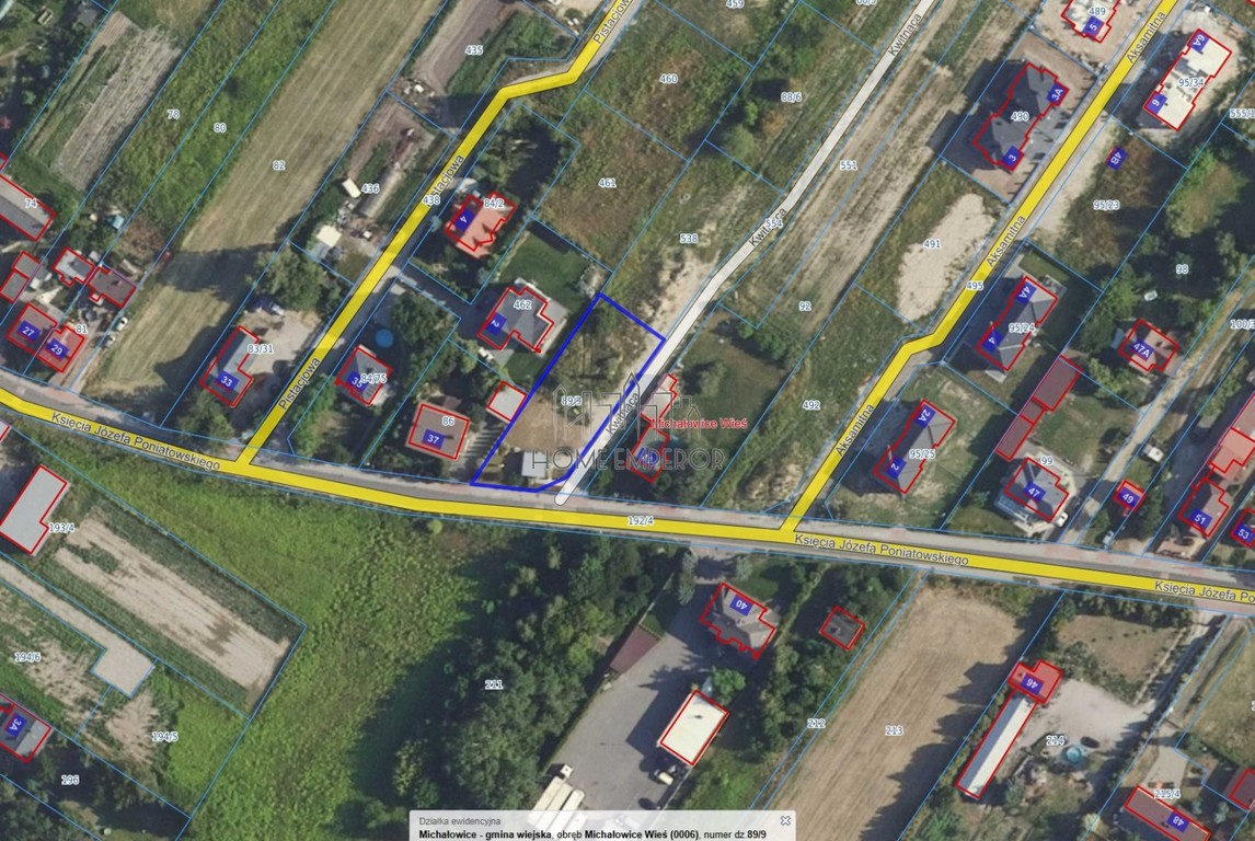 Działka na sprzedaż, 1077 m², Michałowice Michałowice-Wieś - Widok 4