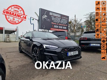 Audi S5 3.0 TFSI 354 KM, Quattro, Carbon, Skóra, Kamera 360, Tempomat Aktywn