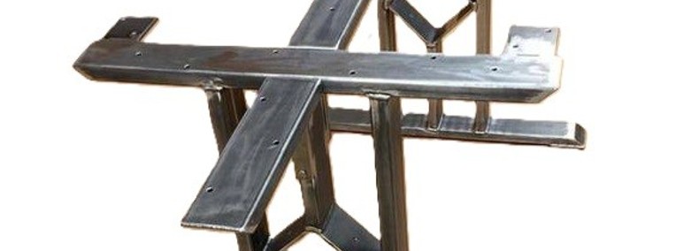 Nogi do stołu stelaż komplet 2 szt loft industrial metalowe 140x80-1