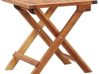 vidaXL Składany stolik ogrodowy, 40x40x40 cm, lite drewno akacjoweSKU:46005*-1
