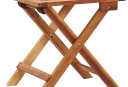 vidaXL Składany stolik ogrodowy, 40x40x40 cm, lite drewno akacjoweSKU:46005*
