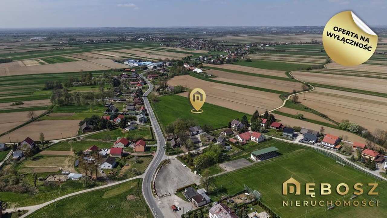 Działka na sprzedaż, 500 m², Szczurowa Szczurowa, małopolskie