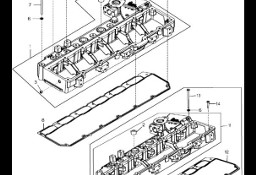 RE538564 John Deere 8345R - Kolektor wlotowy