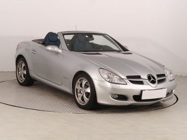 Mercedes-Benz Klasa SLK R171 , Salon Polska, Serwis ASO, Skóra, Navi, Xenon, Klima,-1