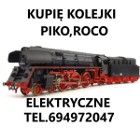 KUPIĘ KOLEJKI ELEKTRYCZNE TYPU PIKO,ROCO-WAGONY,LOKOMOTYWY 