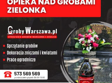 Sprzątanie grobów Zielonka, opieka nad grobami-1