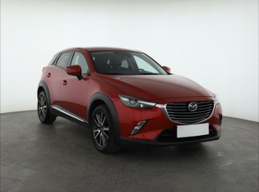 Mazda CX-3 , Salon Polska, Automat, Skóra, Navi, Klimatronic, Tempomat,