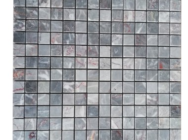Mozaika Marmurowa MULTICOLOR GREY 30,5x30,5x1 poler-1
