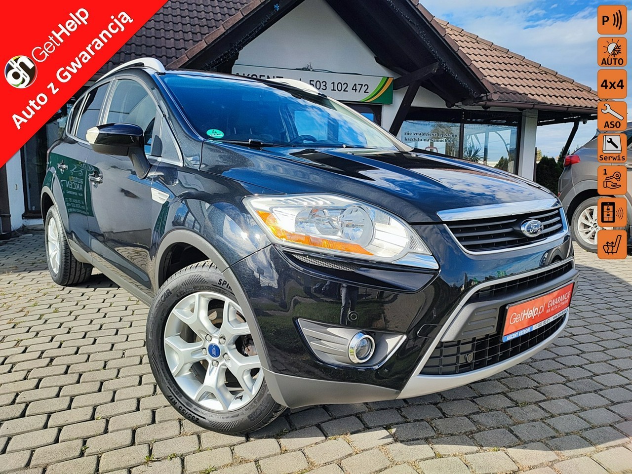 Ford Kuga II Bezwypadkowy + 4X4