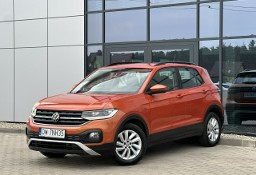 Volkswagen T-Cross SalonPL FullLED Czujniki Asystent Grzane fotele Tempomat Alu GWARANC