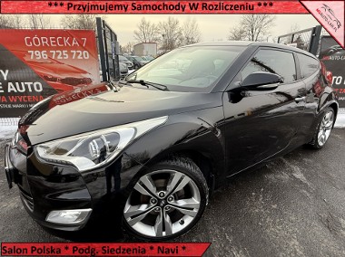 Hyundai Veloster Salon Polska * Podg. Siedzenia *Czujniki *Navi-1