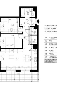 3 POKOJE 63 M2+TARAS 32 M2-ZAKRZÓWEK-OD DEWELOPERA-2