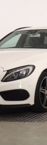 Mercedes-Benz Klasa C W205 , Salon Polska, Automat, VAT 23%, Skóra, Navi, Klimatronic,-3
