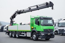 Mercedes-Benz Arocs 3240 / 8 X 4 / TRIDEM / SKRZYNIOWY + HDS / HIAB 262 E – 7 /