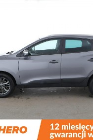 Hyundai ix35 klima auto, navi, półskóra, grzane fotele-2