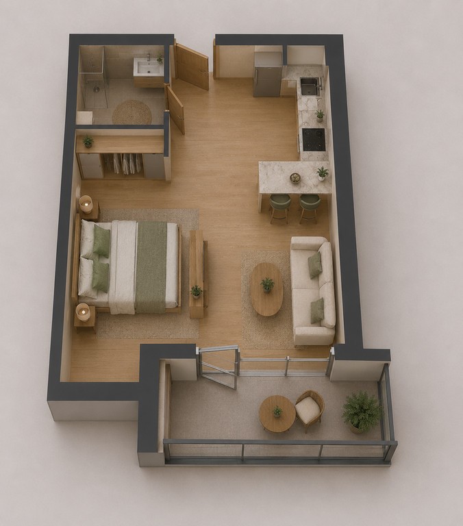 Kawalerka na dobry start | Belg Apartamenty