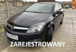 Opel Astra H GTC,alufelgi,benzyna,rozrząd na łańcuszku,klimatyzacja,opony ok, zar