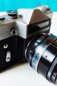 Stary aparat Zenit E + futerał Pomimo lat nadal w pełni sprawny Retro!-2