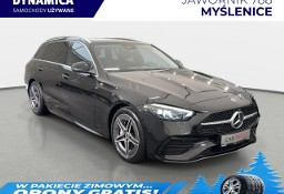 Mercedes-Benz Klasa C W205 VAT 23% T AMG line 1.5 mHEV 204KM automat 2021/22 r., salon PL I wł