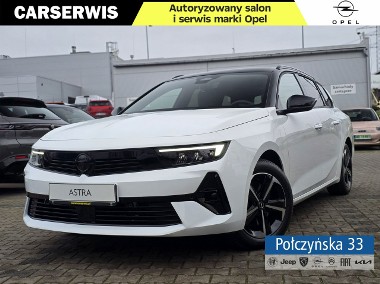 Opel Astra K ST GS 1.2 Hybrid eDTC6 136 KM S/S | Biały | Pakiet Zimowy | 2024-1