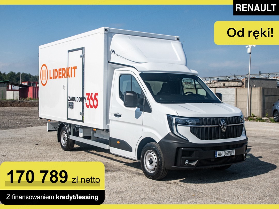 Renault Master L3 Kontener Izoterma L3 Kontener Izoterma 2.0 170KM