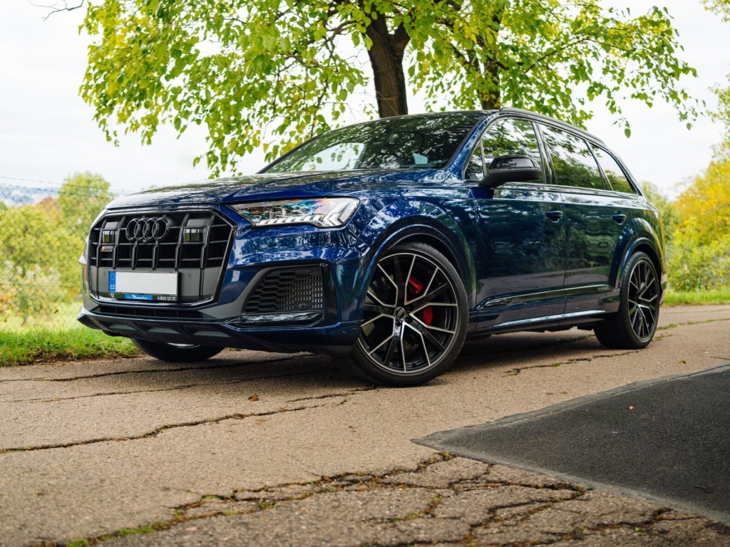 Audi SQ7 , 1. Właściciel, Serwis ASO, Automat, 7 miejsc, Skóra, Navi,