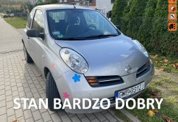 Nissan Micra III Benzyna, klimatyzacja, isofix, książka serwisowa, przegląd do 09.202