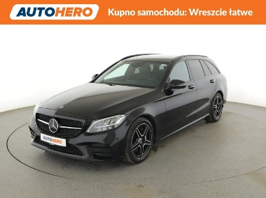 Mercedes-Benz Klasa C W205 mHEV automat full LED skóra/alcantara kamery grzane fotele Burmester-1