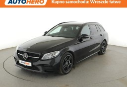 Mercedes-Benz Klasa C W205 mHEV automat full LED skóra/alcantara kamery grzane fotele Burmester