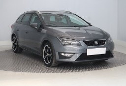SEAT Leon III , Salon Polska, Serwis ASO, DSG, VAT 23%, Skóra, Klimatronic,