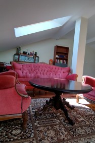 Komplet mebli antycznych: stół, sofa i dwa fotele-2