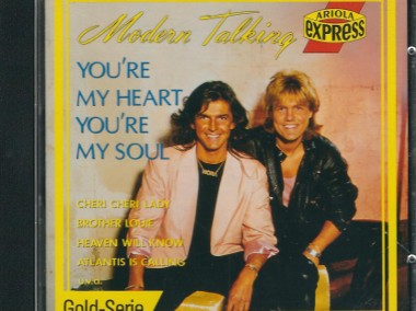CD Modern Talking - You're My Heart, You're My Soul  (1992)-1