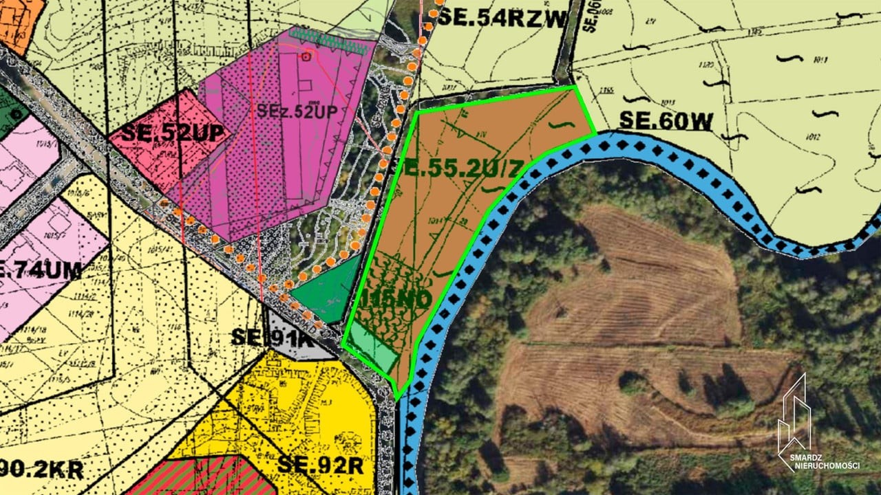 Na sprzedaż działka inwestycyjna w miejscowości Kobylnica, pow.12 593 m² - Widok 2