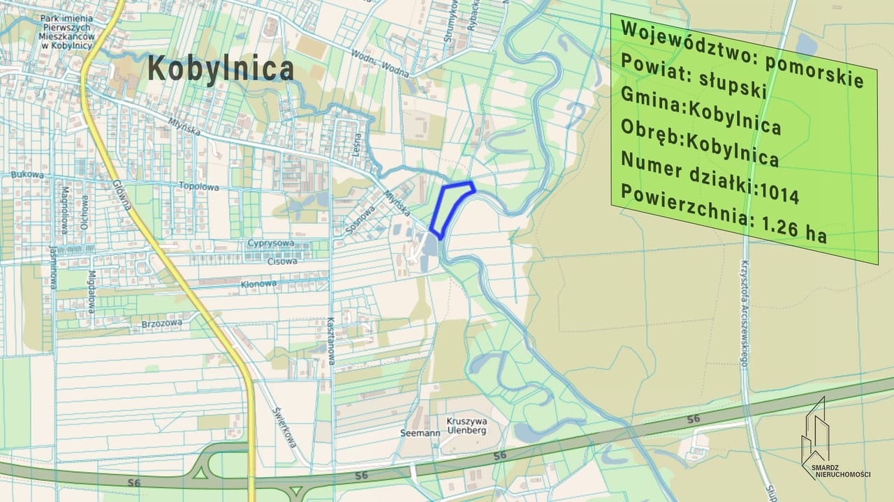Na sprzedaż działka inwestycyjna w miejscowości Kobylnica, pow.12 593 m² - Widok 4