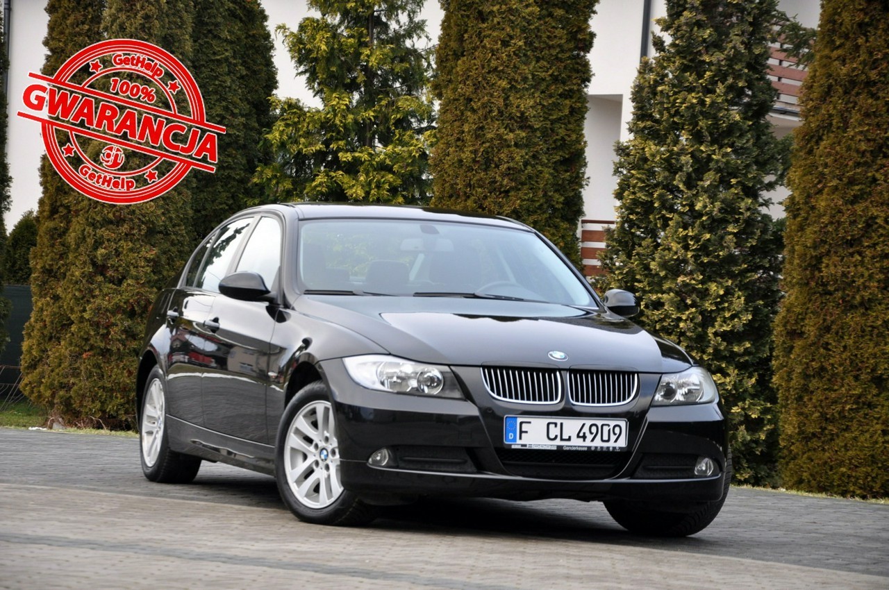 BMW SERIA 3 IV (E90/E91/E92/E93) BMW SERIA 3 2.0i(129KM)*Klimatronik*Welur*2xParktronik*Alu16